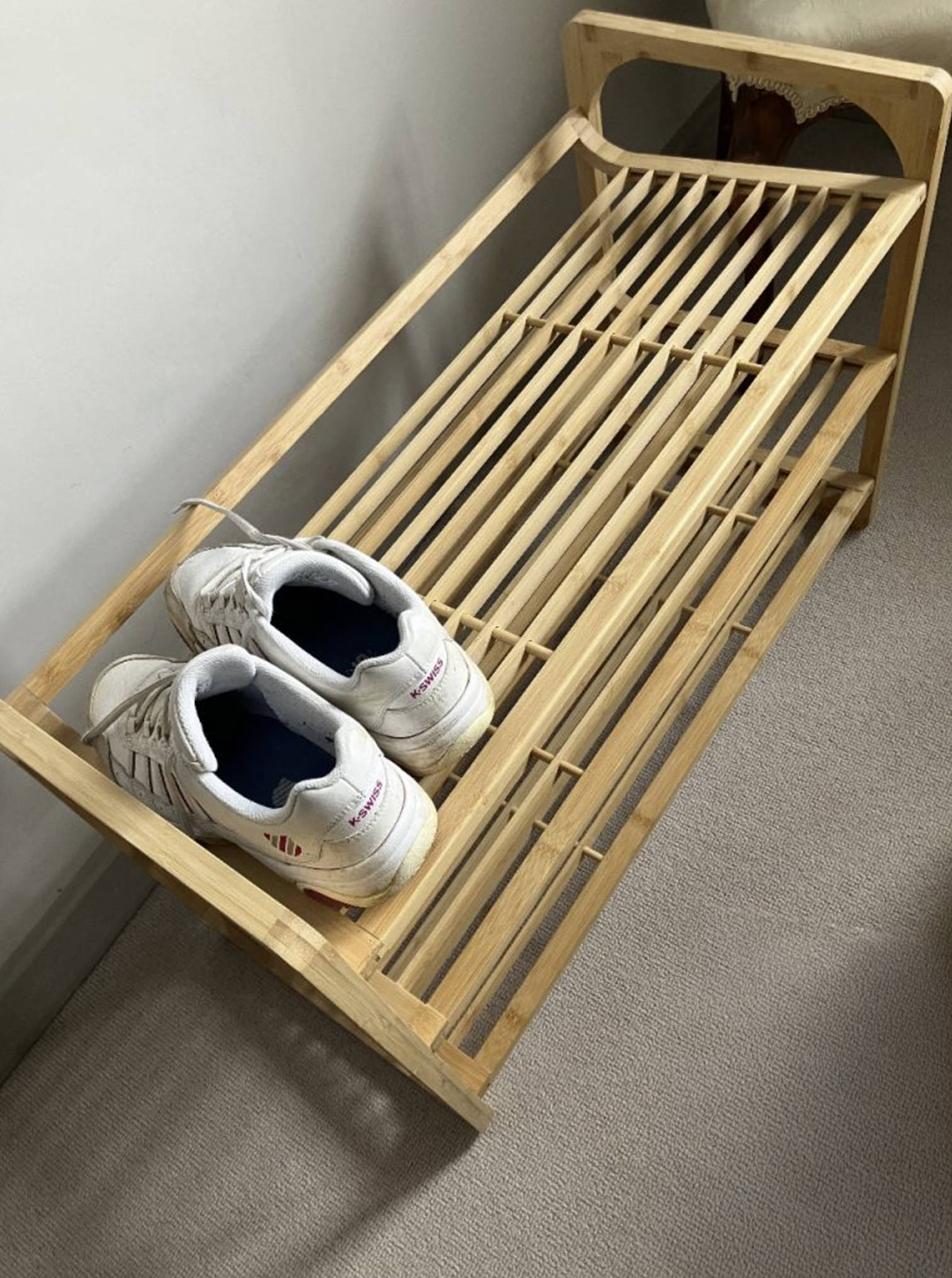 Wooden Shoe Rack