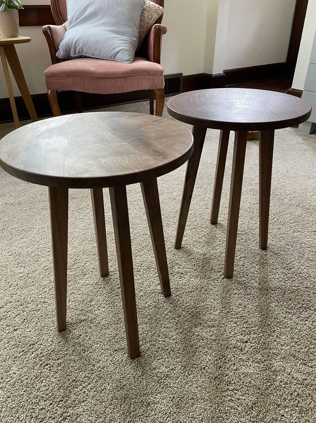 Small Wooden Side Table